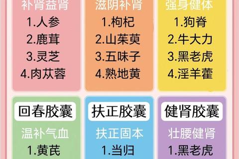 强效补肾壮阳保健品推荐-男性精力提升必备健康优选方案