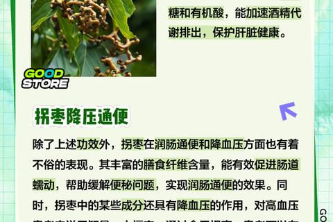 拐枣的五大功效解析：健脾益胃_解酒护肝_抗氧化作用详解