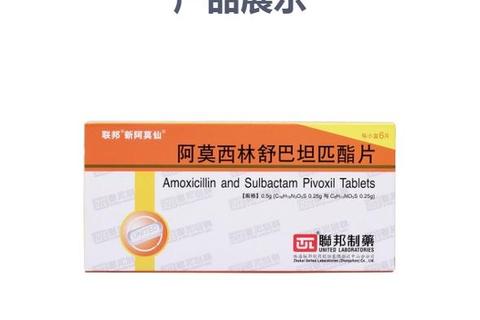 阿莫西林-舒巴坦复方制剂：耐药菌感染治疗新策略
