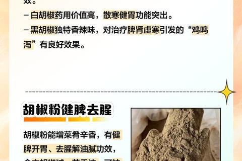 胡椒粉的功效与作用解析-调味料中的健康奥秘与实用价值