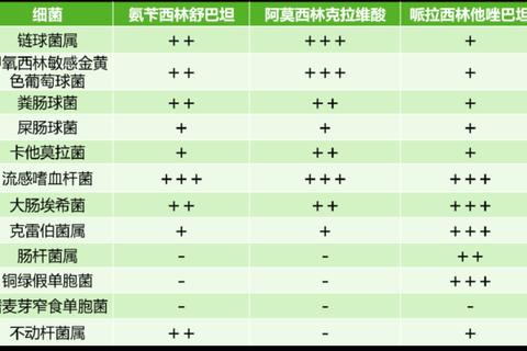 阿莫西林舒巴坦：联合用药机制及临床疗效探讨