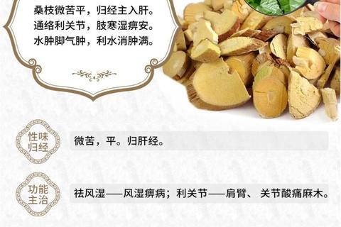桑枝的功效与作用解析：祛风湿_通络止痛及利水消肿应用