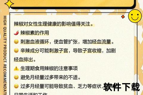 月经期能否吃辣?科学解答与个体差异全解析 月经期能否吃辣?科学解答与个体差异全解析