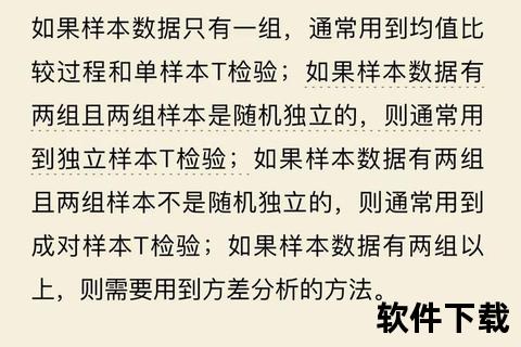 T比分分析：统计差异检验的关键方法与实际应用解析