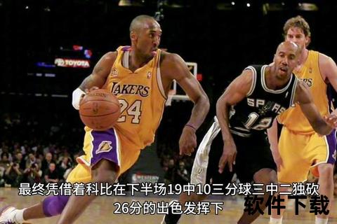湖人VS马刺西部决赛巅峰之战_经典对决全程高清录像回放  第1张