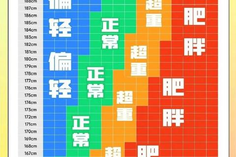 身高2米体重正常范围解析：BMI指数与科学标准