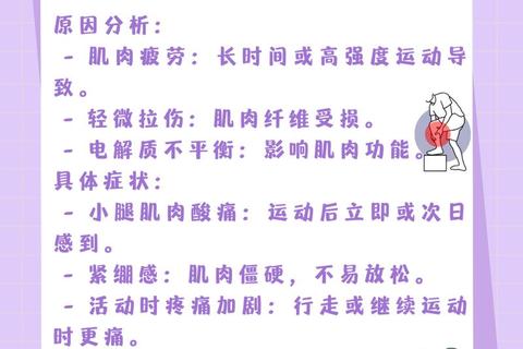 运动后全身酸痛之谜：科学解析疼痛成因与缓解之道