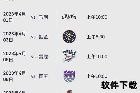 勇士VS马刺对决时间揭晓-新赛季焦点战赛程与看点全解析  第2张