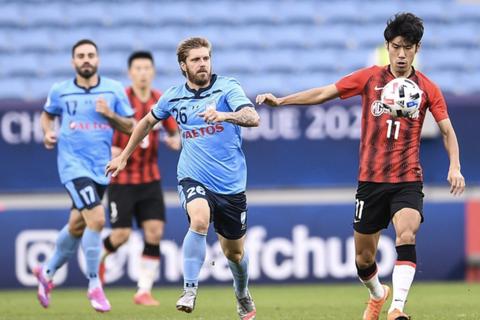 恒大VS横滨水手：迪亚曼蒂破门客场战平显韧性