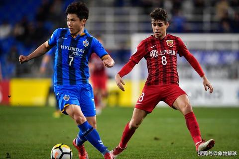 亚冠首秀5-1横扫全北现代_广州恒大创中韩交锋最大胜利