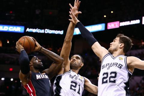 热火vs马刺2014巅峰对决：NBA总决赛经典之战与王朝更迭