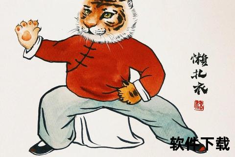太极虎：刚柔并济的东方力量与智慧象征