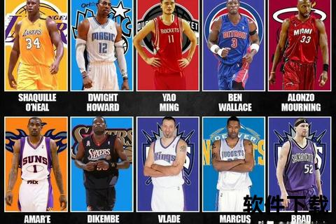 NBA历史十大中锋传奇：世纪巨星的荣耀与统治力对决